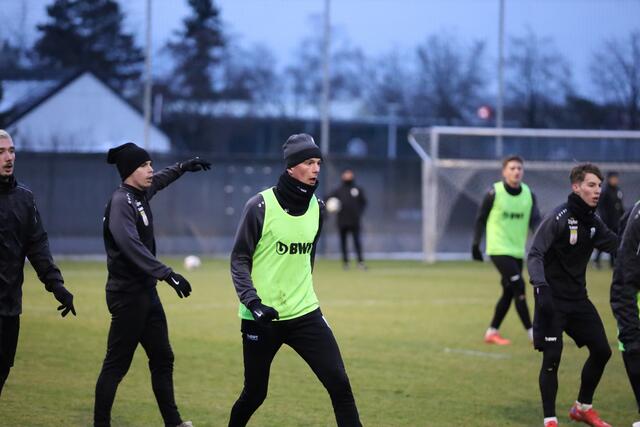 Felix Luckender überwintert mit dem LASK auf internationalem Parkett.