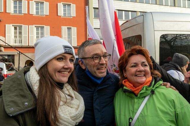 Selfie ohne Maske