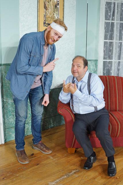 Franz-Josef Danner und Gerald Pichowetz in »Taxi! Taxi!« | Foto: Gloria Theater