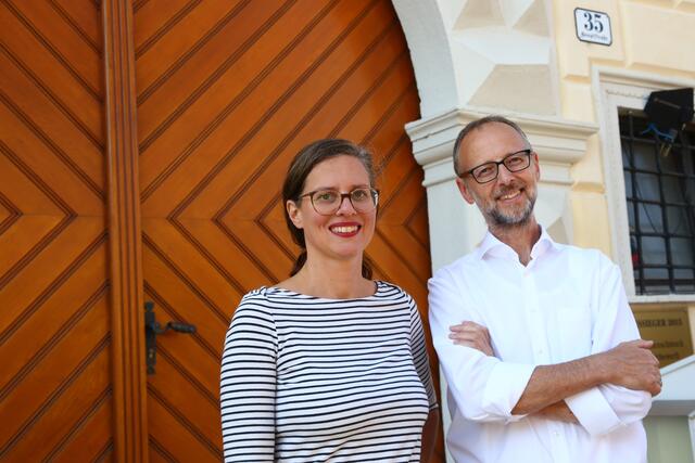 Anja Haider-Wallner mit Dr. Siegfried Mörz | Foto: Sabine Jandl-Jobst