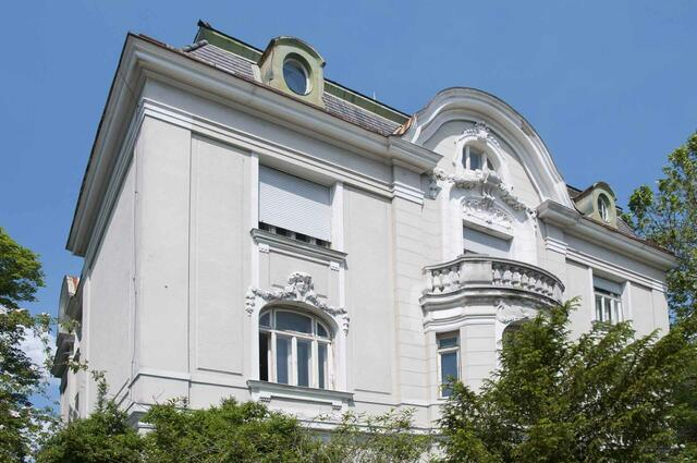 Die schönen Häuser im Cottageviertel werden als Zeichnung ausgestellt | Foto: Wolfgang Unger