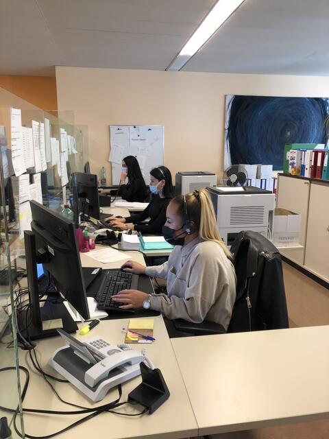 Das Salzburger Arbeitsmarktservice vermittelte Langzeitarbeitslose ins Contact Tracing. | Foto: Diabl