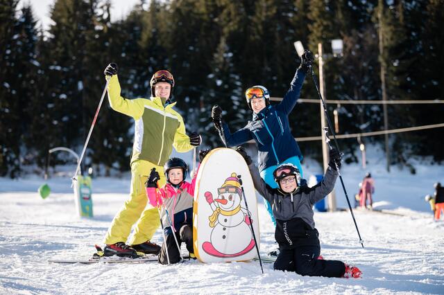 Vor allem Familien nutzten die Weihnachtsferien für ordentliche Pistengaudi in den Skigebieten im Bezirk Hartberg-Fürstenfeld. | Foto: Klaus Ranger