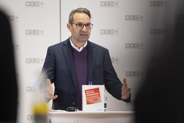 WK-Präsident Christoph Walser hat Lösungen für ein erfolgreiches Wirtschaften 2022.