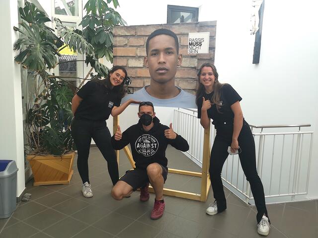 Jugendliche erzählten von ihren Erfahrungen mit Rassismus. | Foto: Villa K.