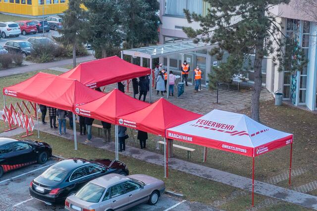 Die Impfungen gehen in Marchtrenk in die nächste Runde. | Foto: Stadtgemeinde Marchtrenk