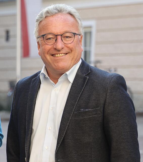 Heinrich Schellhorn, Grüner Landessprecher und Landeshauptmann-Stellvertreter.