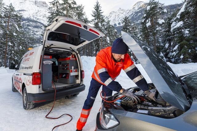ARBÖ-Bilanz 2021: Im Pinzgau kam es zu 1.200 Pannen inklusive Abschleppungen.