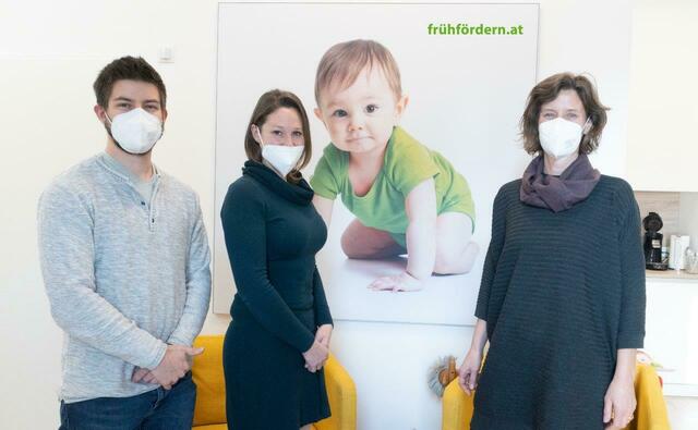 Das Team der neuen Frühförderstelle IBK Land in der Anton-Melzer-Straße in Innsbruck stärkt Eltern und Kinder gleichermaßen.