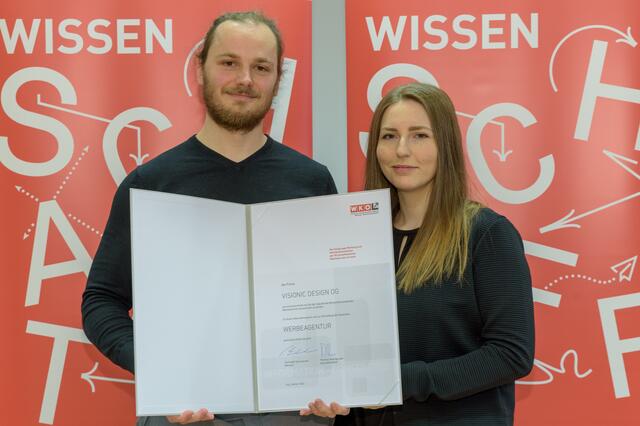Patrick Friedl und Nicole Rammelmüller von Visionic Design. | Foto: Cityfoto