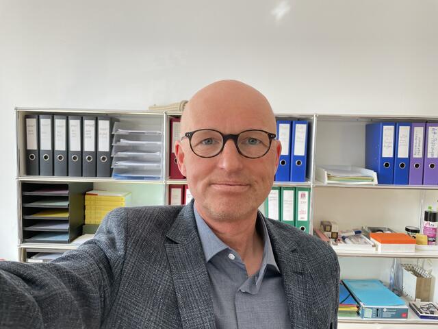 Thomas Schiendorfer, Direktor der neuen Mittelschule Nonntal.
