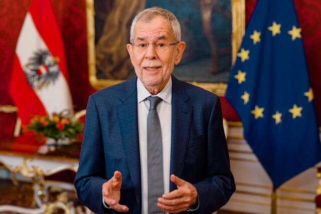 Bundespräsident Alexander Van der Bellen: "Eine der Herausforderungen, vor denen wir heute stehen, betrifft die Bildung."
