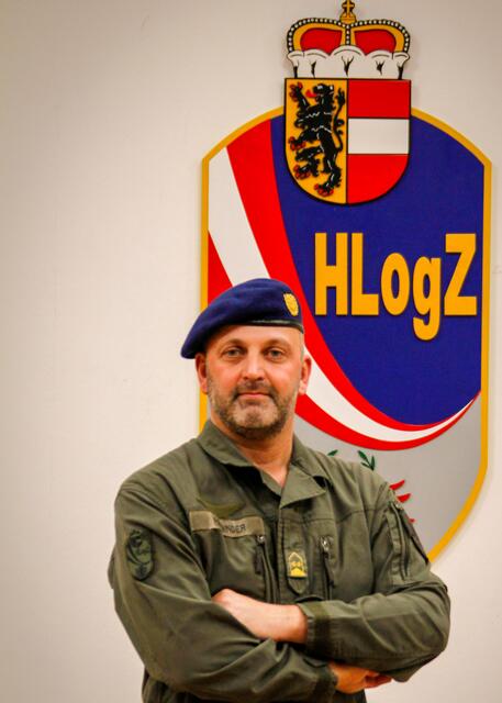 Oberstleutnant Franz Fanninger, Kommandant des Heereslogistikzentrum Salzburg. | Foto: Bundesheer/Riedlsperger