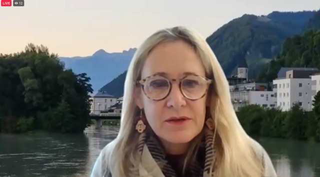 Kimbi Humer Vogl, Klubobfrau, Landtagsabgeordnete, Stadträtin und Bezirkssprecherin Tennengau