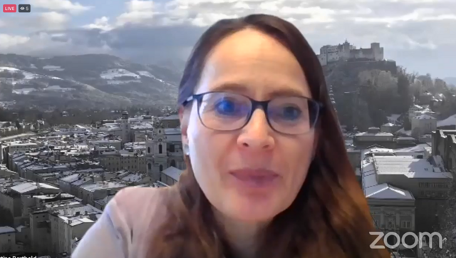 Martina Berthold, Stadträtin, Bezirkssprecherin Salzburg Stadt