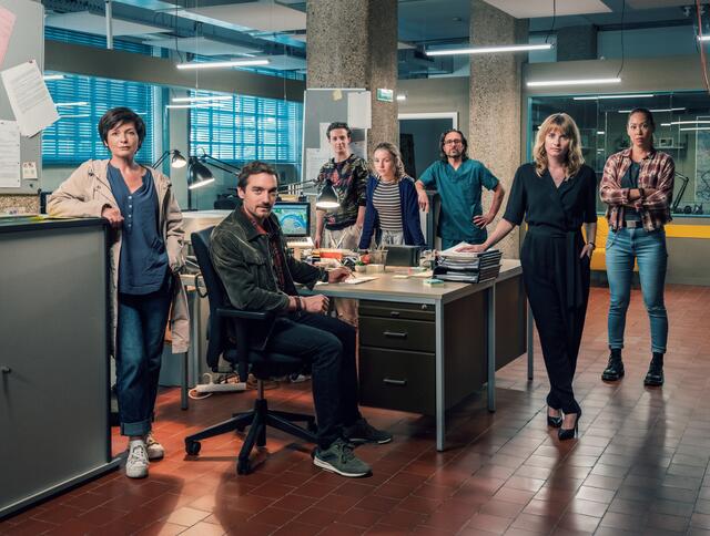 Das Soko Linz-Ermittlerteam schlägt sein Hauptquartier in der Linzer Tabakfabrik auf. | Foto: ORF/Gebhardt Productions/Petro Domenigg