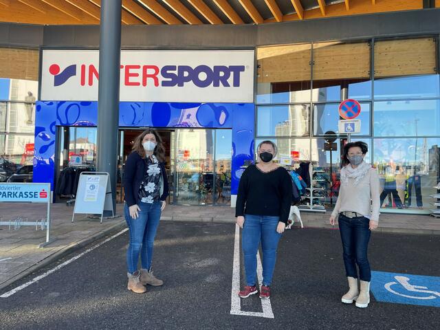 Marlene Böhm-Lauter, Michelle Staufer, Doris Lamatsch (v.l.) | Foto: Intersport Ruby