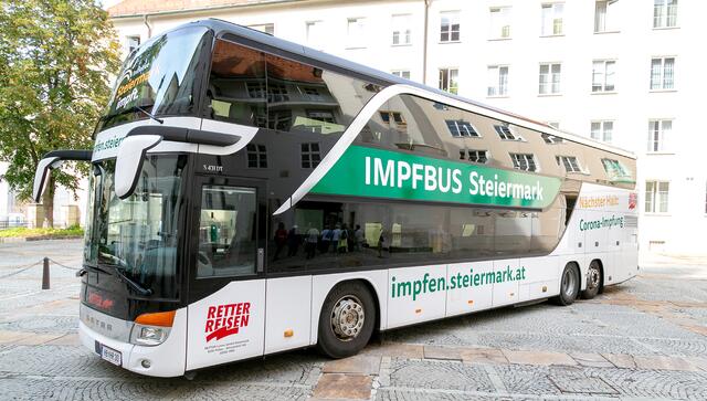 Der Impfbus fährt durch die Region Murau-Murtal. | Foto: Frankl