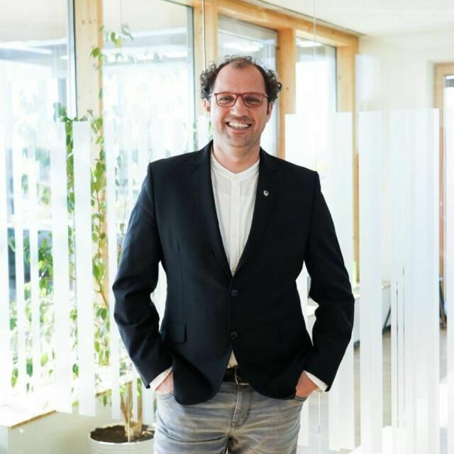 Studiengangsleiter Emmerich Haimer am Campus Wieselburg | Foto: FHWN