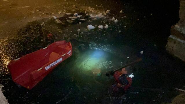 Hier wurde der Scooter aus dem Wasser geborgen | Foto: BF Klagenfurt