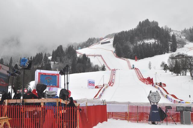 Die Streif in Kitzbühel. | Foto: Klaus Kogler