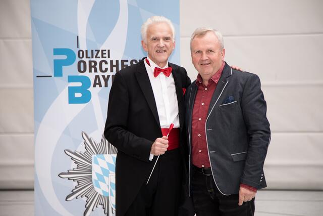 Chefdirigent Mösenbichler und Konsulent Rauscher | Foto: Rauscher