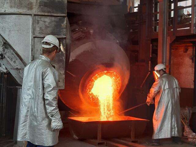 Aus Klärschlamm wird im Zuge eines thermochemischen Recyclingverfahrens weißer Phosphor erzeugt. | Foto: ARP