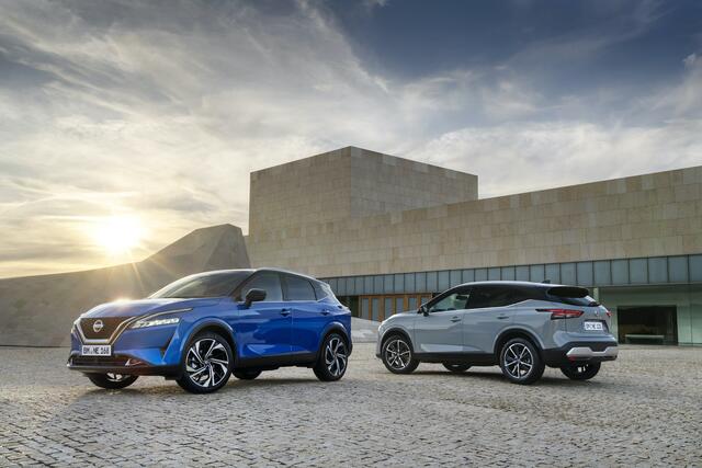 Publikumsliebling: der Nissan Qashqai wird elektrisiert und 2022 auch als e-Power-Hybridvariante erhältlich sein 