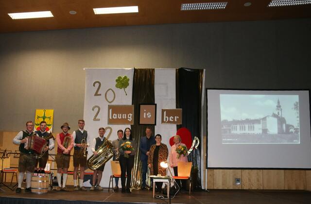 Traditionell fand auch heuer der Neujahrsempfang in der Kirschblütenhalle in Scharten statt. | Foto: Romana Bauer