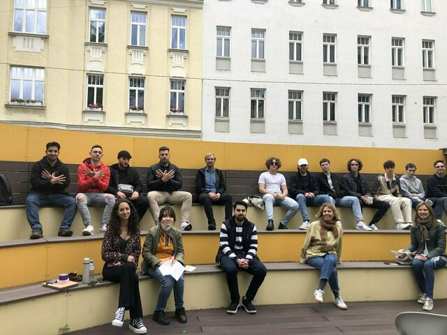 Die Agenda hat gemeinsam mit Jugendlichen aus dem Bezirk das Institut für Nahversorgung gegründet und Forschungsarbeit betrieben.  | Foto: Agenda Josefstadt