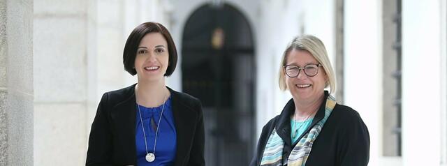 Landtagsabgeordnete Stefanie Hofmann mit Ulli Wall, die 12 Jahre an der Bezirksspitze war. | Foto: Foto: FPÖ