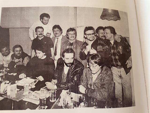 Ein Treffen der alten Musiker-Haudegen im Jahr 1986 beim kürzlich verstorbenen Günther Schaller | Foto: Wabnegger