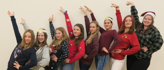 Sophie, Lisa-Sophie, Chiara, Luisa, Sophie, Sophie, Sophie und Saskia!