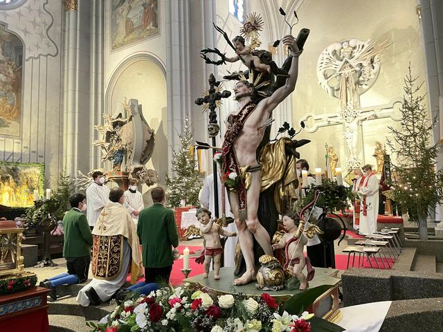 "Telfer Segen" und Sebastianilied | Foto: Stefan Dietrich