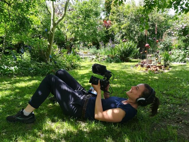 Kristina Schranz feierte mit ihrem Dokumentarfilm "VAKUUM" im Bayrischen Rundfunk TV-Premiere. | Foto: Kristina Schranz