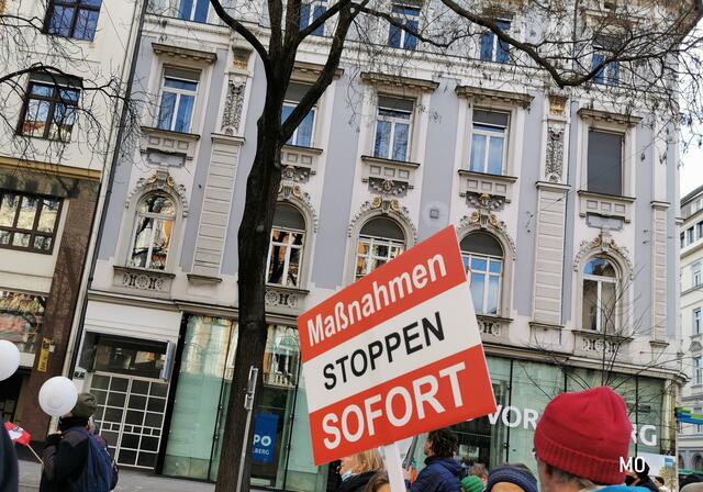 Impfpflicht-Demo, Graz