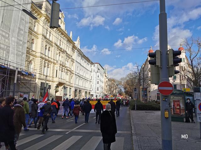 Demo gegen die Impfpflicht