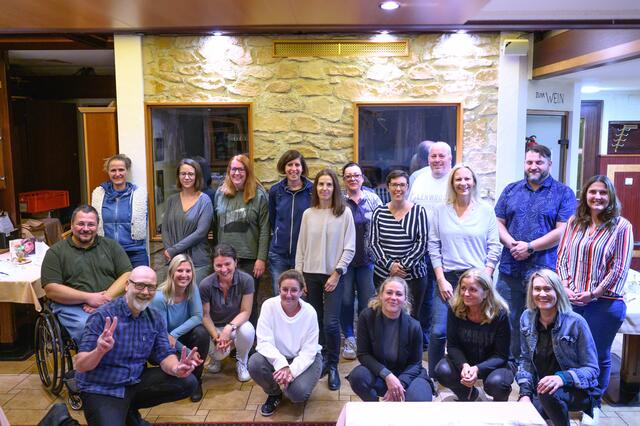 Teile des Vorstands bei der Generalversammlung im September 2021 | Foto: Nicole Wukovits