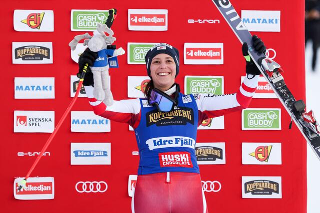 Katrin Ofner holte in Schweden einen Stockerlplatz. | Foto: GEPA