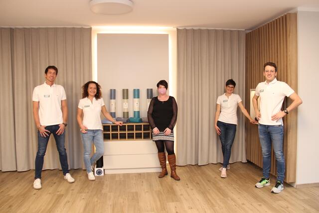 Eröffnung Vitaloft: Vize-Bürgermeisterin Melanie Praxmaier (Mitte) mit dem Team von "Vitaloft". | Foto: Stadtgemeinde Kapfenberg