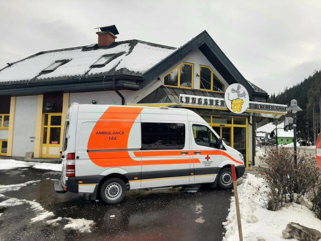 Ab Anfang Februar 2022 ist die Tamsweger Teststrasse beim alten Molkereimarkt | Foto: Foto: Rotes Kreuz Lungau