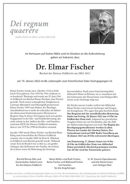Parte Altbischof Elmar Fischer | Foto: Parte Altbischof Elmar Fischer