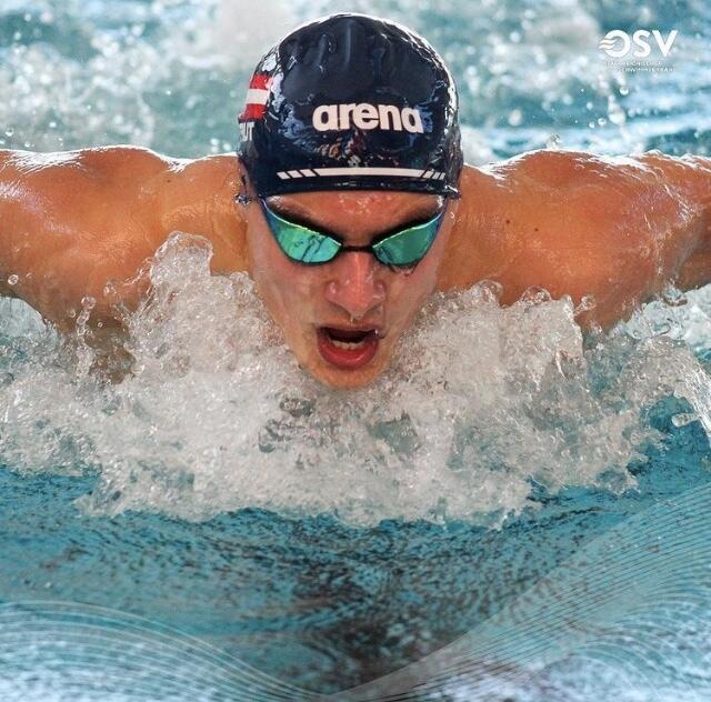 Über 200m Schmetterling schwamm Kurz mit einer personal best zum Sieg. | Foto: Eder