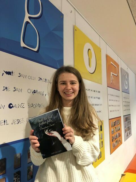 Die junge Autorin Violetta Gallee. | Foto: BORG Bad Leonfelden