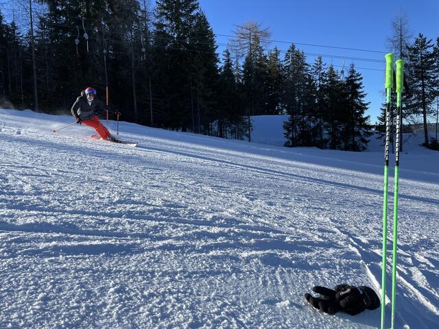 Perfekt präparierte Pisten laden zum Genuss-Skifahren ein. | Foto: Schneeberger