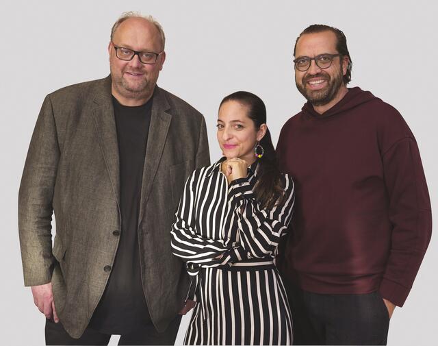 Günther Lainer, Caroline Athanasiadis und Gerald Fleischhacker geben Vorstellungen im Dieselkino. | Foto: KK