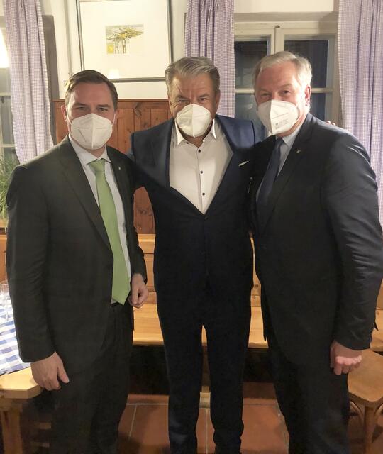 Christoph Kaufmann, Hikmet Ersek, Martin Eichtinger | Foto: privat