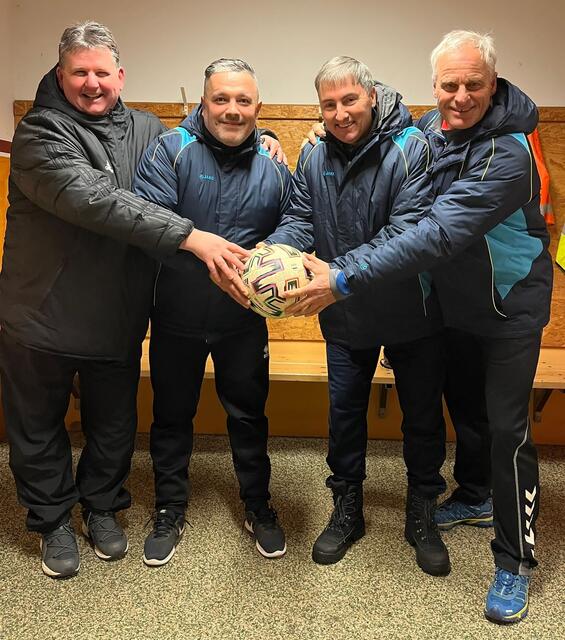 Die bewährte sportliche Allianz Seeboden/Ferndorf:
R. Schafferer, D. Kukic., M. Pirker und H. Brugger | Foto: privat
