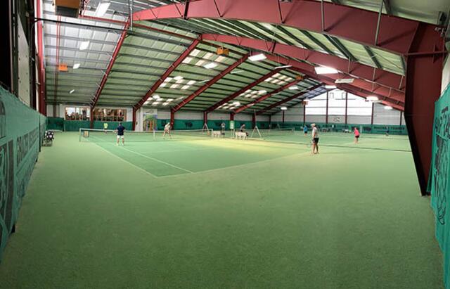 In der Tennishalle Deutschfeistritz ist es in Kürze wieder so weit: Die Stiegl Trophy startet. | Foto: Privat