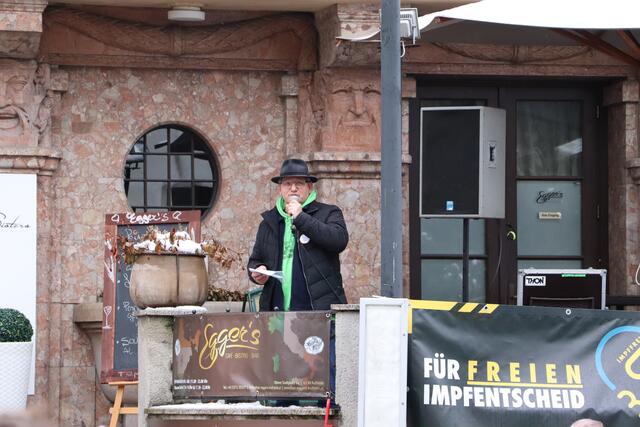 Harald Körber betrachtet gewisse Corona-Maßnahmen als einen Angriff auf die Würde des Menschens. | Foto: Christoph Klausner